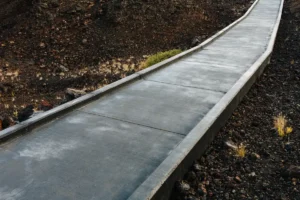 a paved pathway