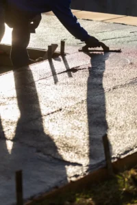 cement construction installation