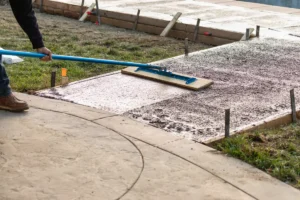 cement construction installation worker