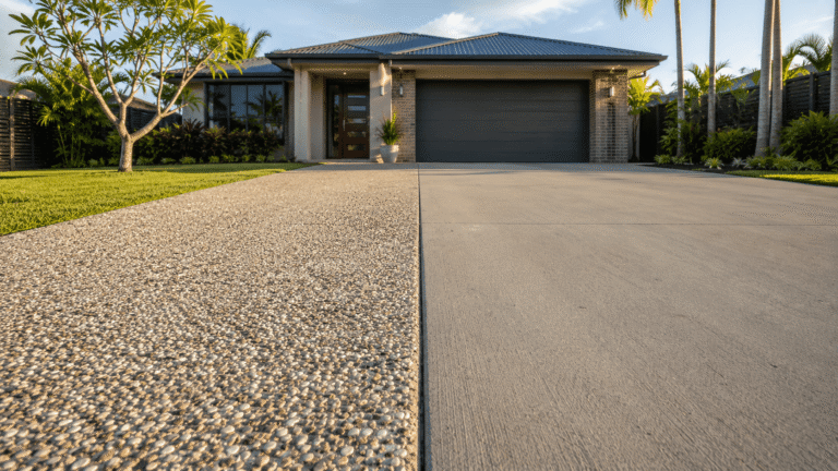 Exposed Aggregate vs Plain Concrete Exposed Aggregate vs Plain Concrete